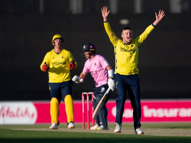 ‘It’s about holding your nerve' - Hampshire spinner Mason Crane on the demands of T20 cricket