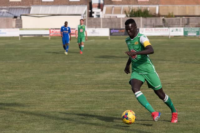 Lamin Jatta scored a hat-trick for AFC Portchester Reserves in their Buster Gordon Cup loss to AFC Southdowns