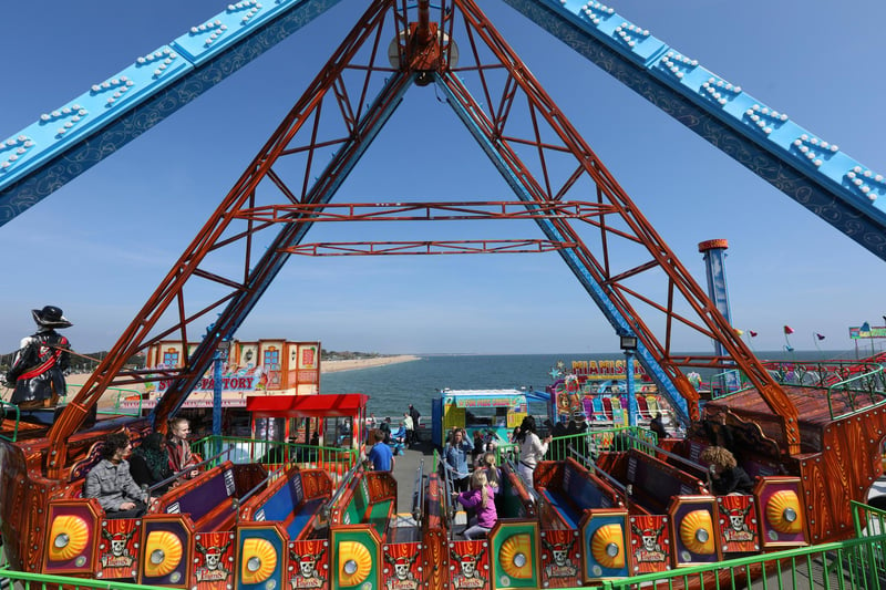 Visit Kidz Island on South Parade Pier has all the fun of the fairground including rides, trampolines and water walkers. And is course it can be combined with a trip to the beach!
