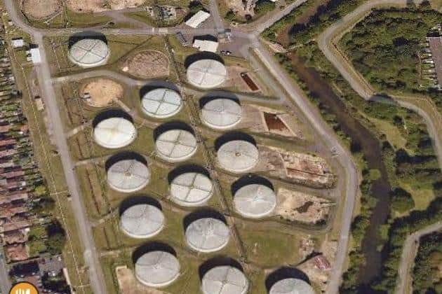 Aerial imagery of the fuel depot in Gosport. Photo: GoogleMaps