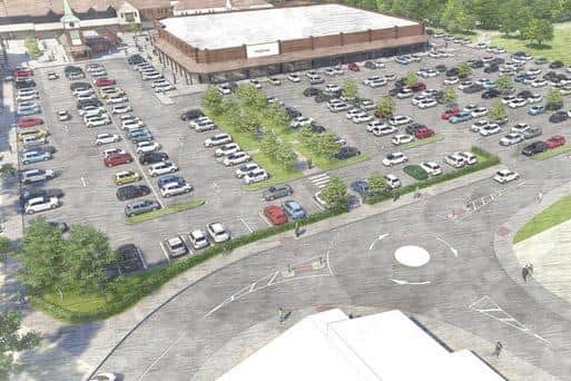 How Locks Heath Shopping Village could look after the changes
Picture: Corstorphine and Wright architects