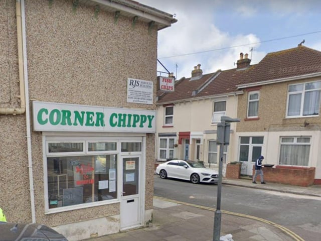 Corner Chippy - 47 Widley Road, Portsmouth - was awarded a rating of five by the Food Standard's Agency after a successful assessment on March 1 2018.