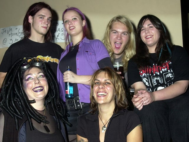 Revellers having a good time at Subversion - Alternatives night, in Club EQ, Granada Road, Southsea - (044396-0017)