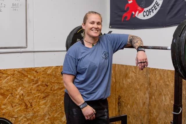 Pictured: Lou Herron training at Hampshire Barbell, Hilsea, Portsmouth

Picture: Habibur Rahman