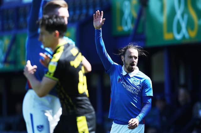 Ryan Williams operated in a left wing-back role as Pompey changed formation for the visit of Bristol Rovers