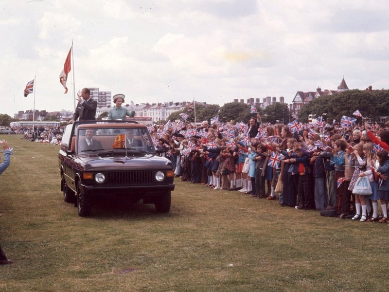 Southsea - Queen Elizabeth's Silver Jubilee visit to Portsmouth in 1977 Picture: The News Portsmouth