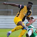 Striker Josh Oyinsan is currently on trial with Hawks