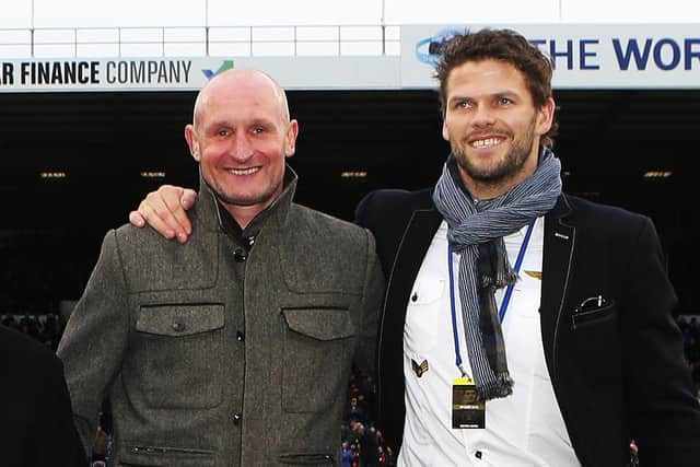Chris Burns' lifelong Pompey affinity often see him return to Fratton Park for ex-player days. Picture: Joe Pepler