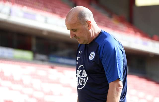 Paul Cook has officially announced his departure from Wigan today. Picture: George Wood/Getty Images