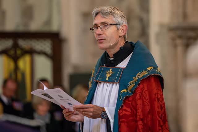 The Very Reverend Dr Anthony Cane, Dean of Portsmouth will be in conversation with Azariah France-Williams, author of 'Ghost Ship: Institutional Racism and the Church of England'. Picture: Mike Cooter (021022)