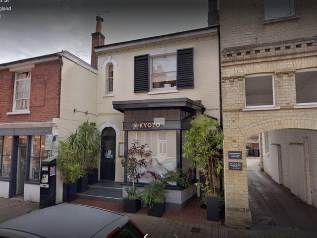 Kyoto Kitchen on Parchment Street, Winchester, is in the Michelin Guide.