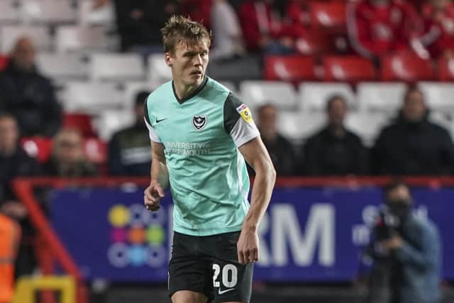 Pompey defender Sean Raggett