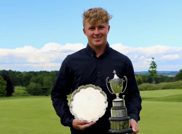 Corhampton’s Jamie Markwick won the Hampshire U21s Championship at Stoneham. Picture by Andrew Griffin