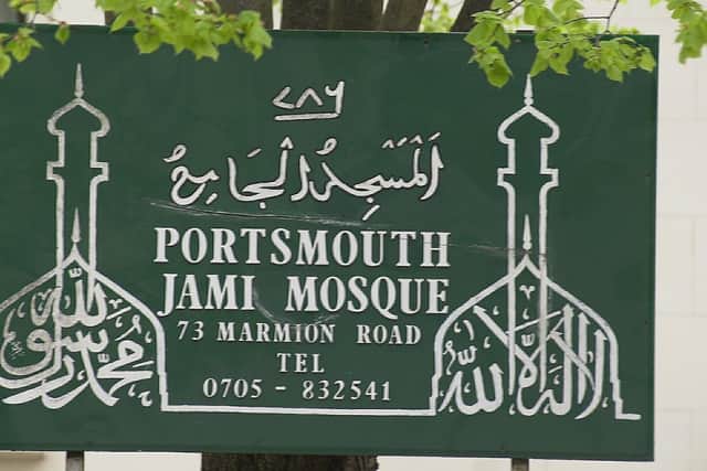 The Jami Mosque in Marmion Road, Southsea