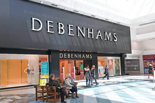 Debenhams in Fareham Shopping Centre Picture: Malcolm Wells (190508-8488)