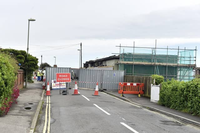 Demolition work began at the Osborne View pub in Hill Head, on Thursday, May 16, 2024.
Picture: Sarah Standing (160524-2580)