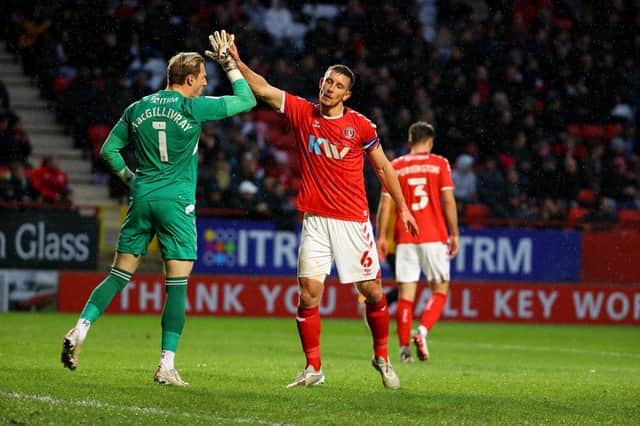 Jason Pearce made 28 appearances for Charlton in the 2021-22 campaign, but has now been released. Picture: Andrew Redington/Getty Images