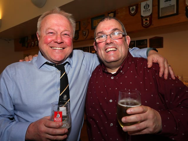 Mich Balch, left, and Ian Foord. Picture: Chris Moorhouse
