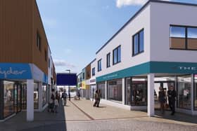 Artist's impression of Wellington Way
