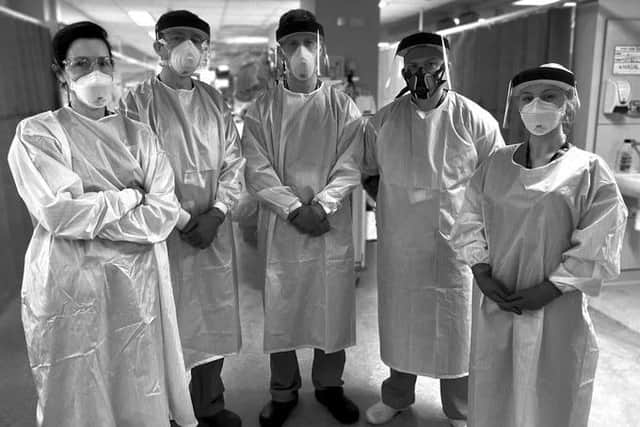 Image taken at Queen Alexandra Hospital by medical director John Knighton