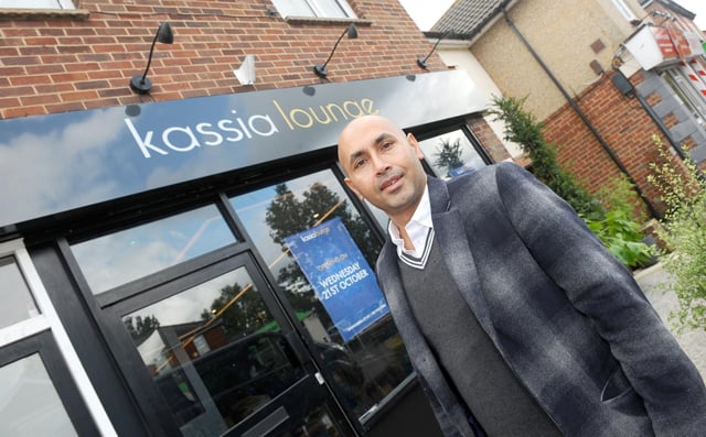 Kaz Miah at Kassia Lounge in Denmead. Picture: Sarah Standing (131020-5731)