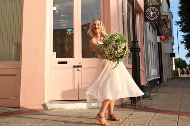 Ewa Fraczak runs Blossom Boutique in Palmerston Road, Southsea. Picture by Portsmouth photographer, Catching Dreams.