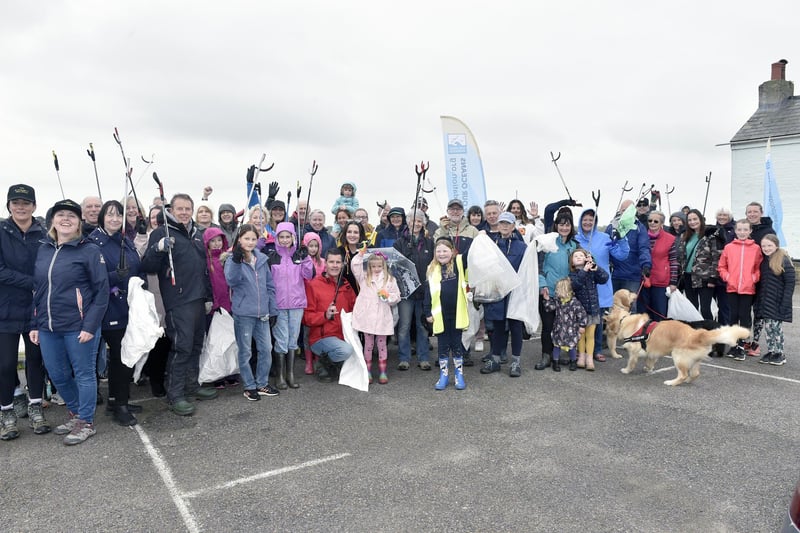 Bridge to Unity and Final Straw Foundation held a litter pick for a clean-up around Emsworth shore, Mill Pond and the surrounding area on Monday as part of the Big Help Out (080523-3772)