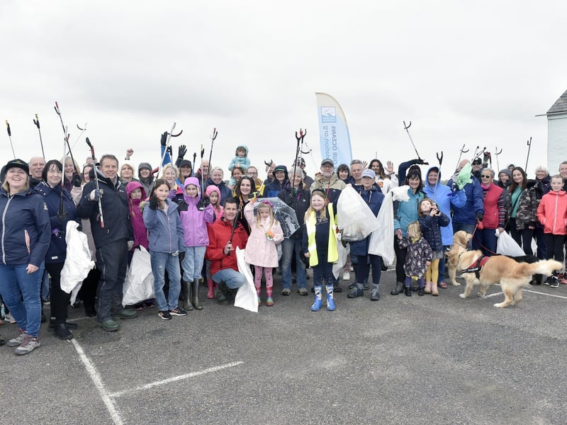 Bridge to Unity and Final Straw Foundation held a litter pick for a clean-up around Emsworth shore, Mill Pond and the surrounding area on Monday as part of the Big Help Out (080523-3772)