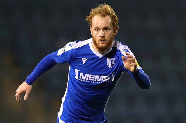 Connor Ogilvie has signed a two-year deal at Pompey after turning down a new deal at Priestfield.  Picture; James Chance/Getty Images