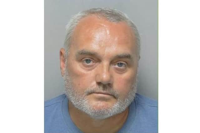 Steven Sharp, 50, from Gosport was jailed for three years. Picture: Hampshire police