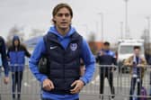 Defender Ryley Towler was substituted at half-time during Pompey's 2-2 draw against Port Vale