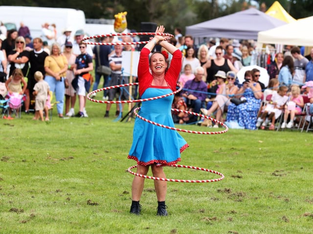 The Emsworth Show taking place on August Bank Holiday Monday in the sunshine. Pictured is action from the event.Monday 28th August 2023.Picture: Sam Stephenson.