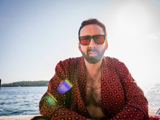 Nicolas Cage as Nick Cage in The Unbearable Weight Of Massive Talent. Picture: PA Photo/Lionsgate Films/Katalin Vermes.