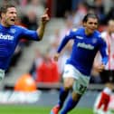 David Norris celebrates his famous St Mary's leveller in April 2012 