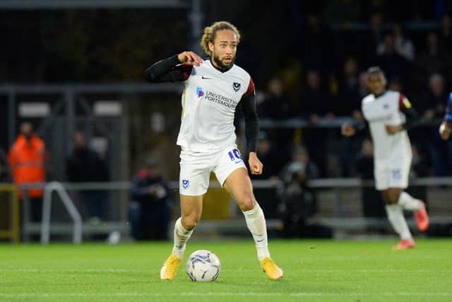 Marcus Harness is in excellent Pompey form.