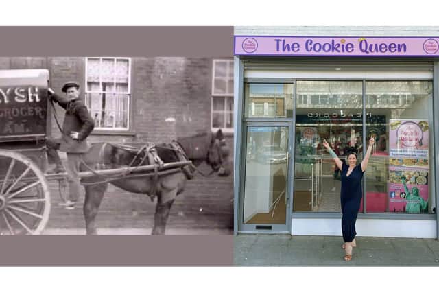 Gemma Daysh has cemented a family legacy as she is set to open The Cookie Queen, a few doors away from where Frank William Daysh, her great great Grandfather, ran Frank W. Daysh Bakery and Grocer, in the early 1900s.