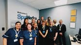 The team at the new SpaMedica eye hospital in Portsmouth