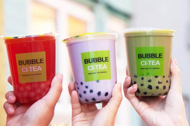 Bubble CiTea opens at Gunwharf Quays this weekend. Picture: Bubble CiTea