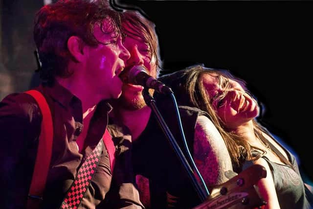 Duncan Reid and The Big Heads, playing live in 2019. Picture by Chris Hill