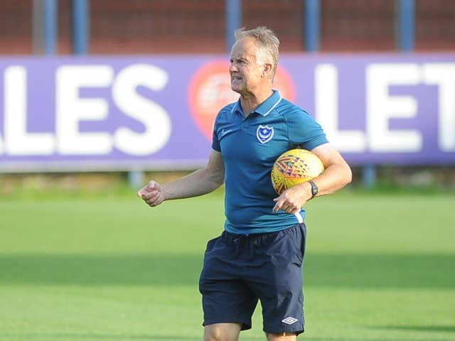 Pompey Academy's head of coach, Sean O'Driscoll, has explained the reasons behind handing in his notice. Picture: Habibur Rahman