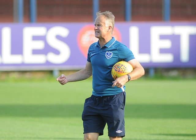 Pompey Academy's head of coach, Sean O'Driscoll, has explained the reasons behind handing in his notice. Picture: Habibur Rahman
