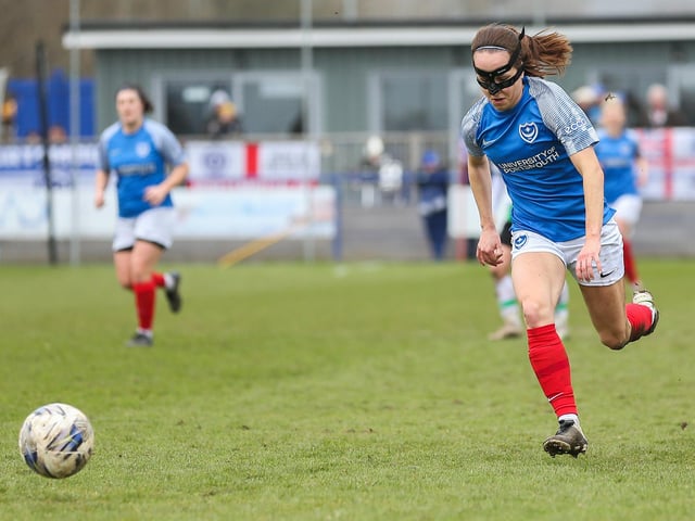 Portsmouth's Ali Hall. Picture by Nathan Lipsham