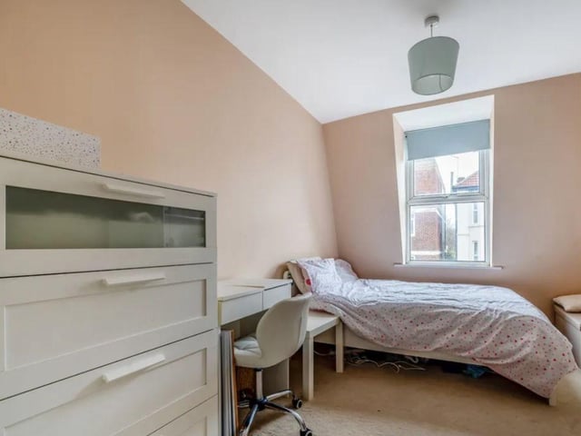 The property comes with a courtyard garden and it has so much potential.
