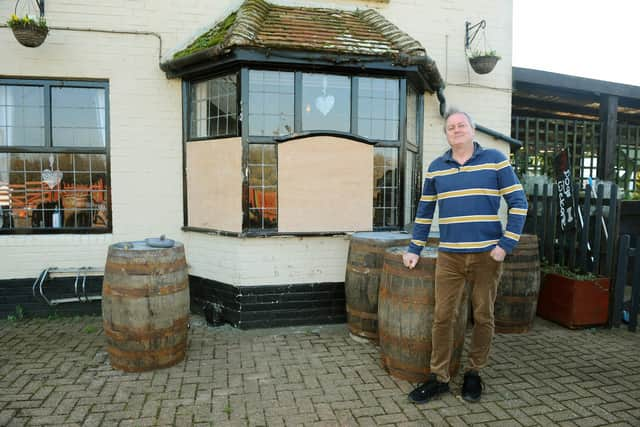 Landlord of The Chairmakers Angus Reid.

Picture: Sarah Standing (010321-3893)