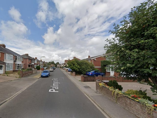 Palmyra Road to Elson Road, Gosport