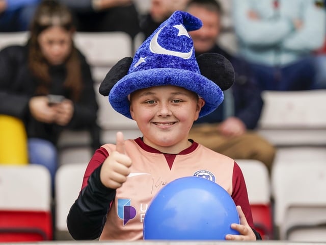 A clear Colby Bishop fan!