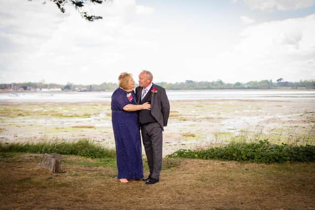 Family and friends at Les and Heather Stanford's wedding. Pictures: Carla Mortimer Wedding Photography.