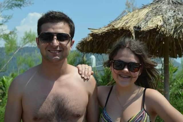 Lisa Krivoruchkina and Volodymyr Zelenskyy