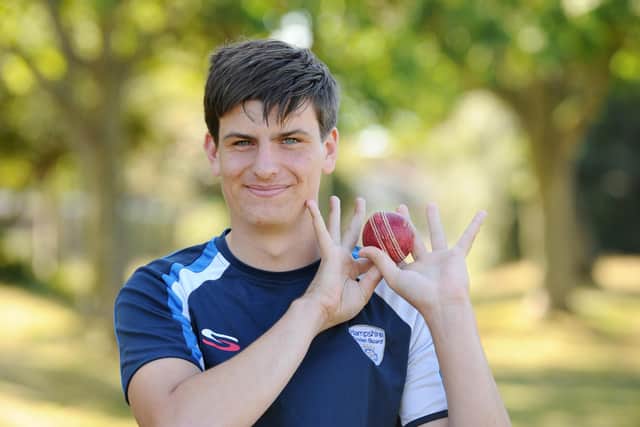 Jordyn Dore took five wickets for Gosport Borough 2nds in their Hampshire Cricket League loss to Hambledon 2nds. Picture: Sarah Standing