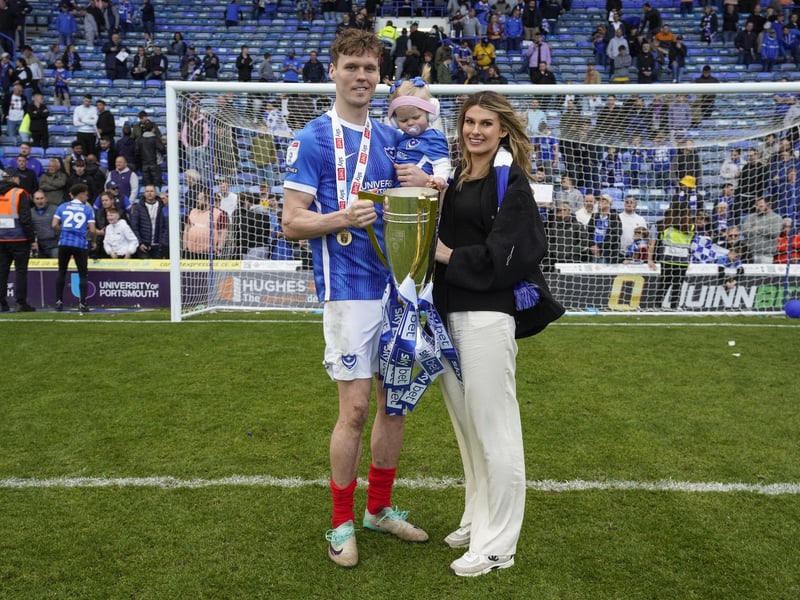 Cont...'Of course there have been some really good moments and some tough ones as well, but a lot of the time those tough moments make good moments even more special.'For me to play the number of games I did this season and end up winning League One - my number one ambition the whole time I’ve been here - is something I’m really proud of.'2/2
